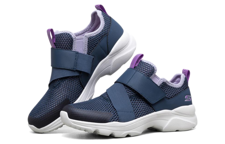 (W) Skechers Bobs Frontier Running Shoes Blue/White/Purple 圖 3