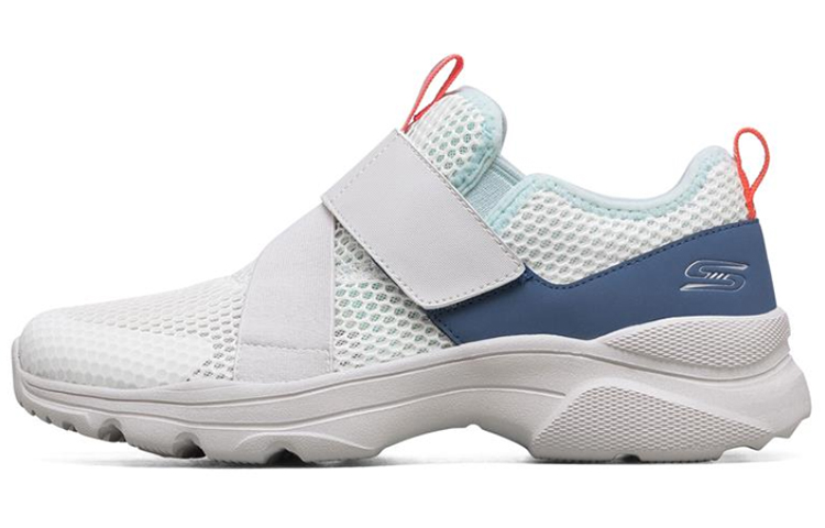 (W) Skechers Bobs Frontier Running Shoes White/Grey/Blue