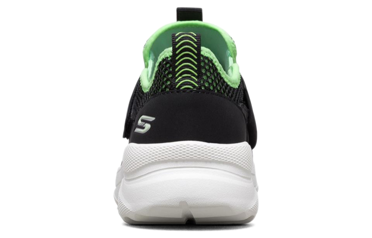 (W) Skechers Bobs Frontier Sports Shoes Black/White/Green 圖 4
