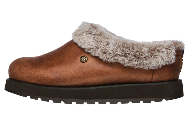 (Women) Skechers Bobs Keepsakes-REM 'Cozy Brown Slip-On' 31214-BRN