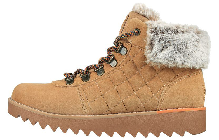 (Women) Skechers Bobs Mountain Kiss Brown 'Frontier Frenzy' 113431-CSNT