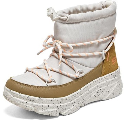 (Women) Skechers Bobs MT. PEAK 'White Brown' 117311-NAT Lookbook (Women) Skechers Bobs MT. PEAK 'White Brown' 117311-NAT