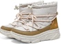 Shop (Women) Skechers Bobs MT. PEAK 'White Brown' 117311-NAT