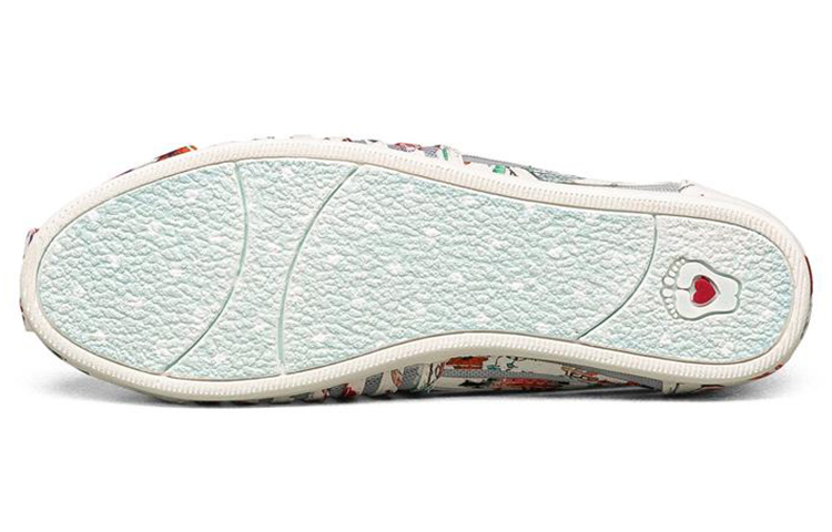 (W) Skechers Bobs Plush 'Gray White Red' 圖 5