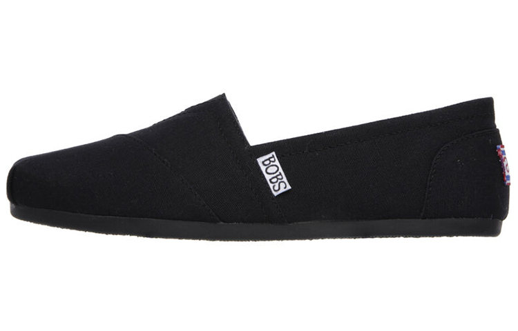(W) Skechers Bobs Plush 'Peace And Love Black'