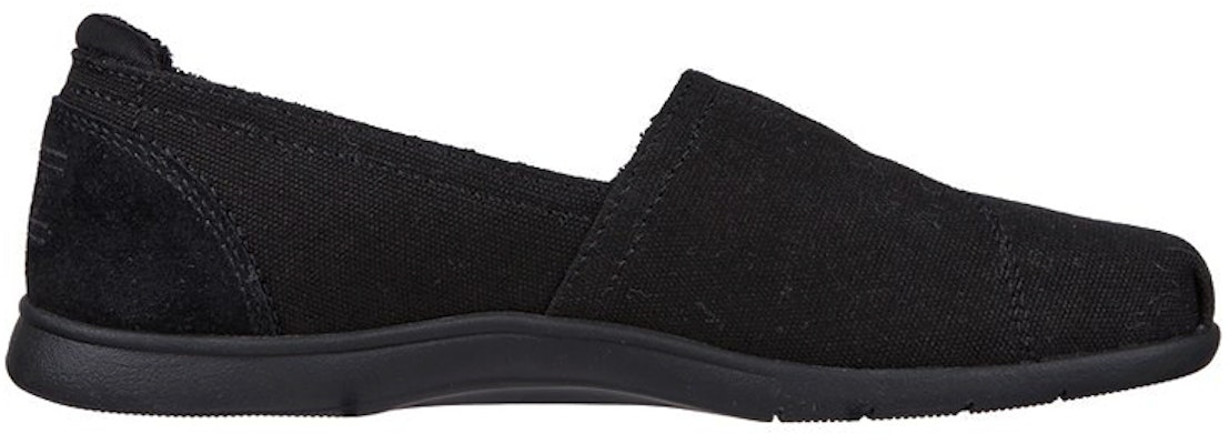 (Women) Skechers Bobs Plush Arch Fit 'Black Slip-On' 114108-BBK Order (Women) Skechers Bobs Plush Arch Fit 'Black Slip-On' 114108-BBK