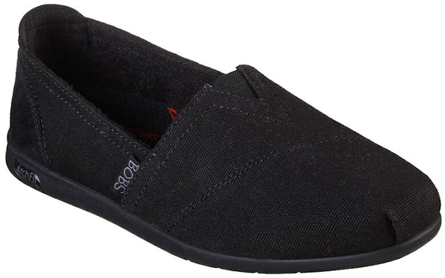 (Women) Skechers Bobs Plush Arch Fit 'Black Slip-On' 114108-BBK Lookbook (Women) Skechers Bobs Plush Arch Fit 'Black Slip-On' 114108-BBK