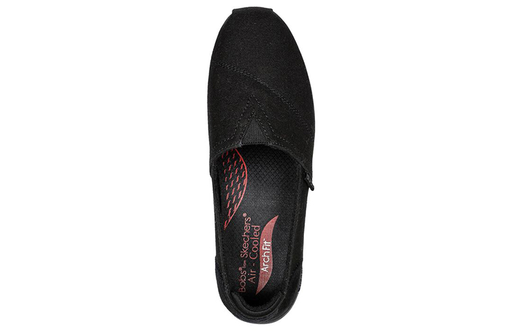 Shop (W) Skechers Bobs Plush Arch Fit ''Schwarze Slip-On'' 114108-BBK