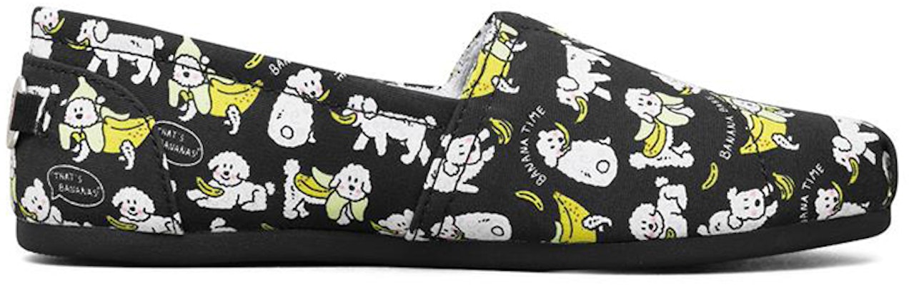 (W) スケッチャーズ BOBS Plush スリッポン 黒×黄 113028-BKYL Order (W) スケッチャーズ BOBS Plush スリッポン 黒×黄 113028-BKYL