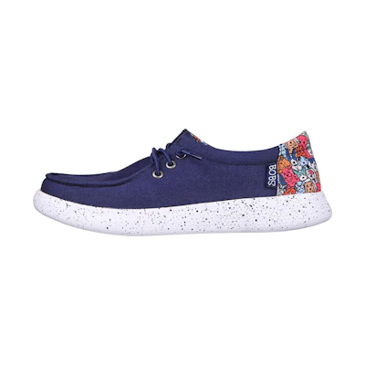 (W) Skechers Bobs Skipper 'Blue White CMFT'