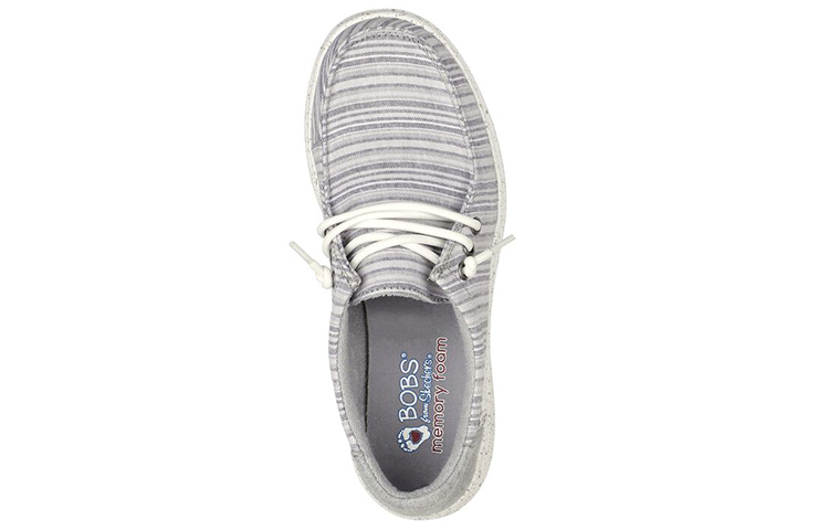 (W) Skechers Bobs Skipper 'Grey White' 圖 3
