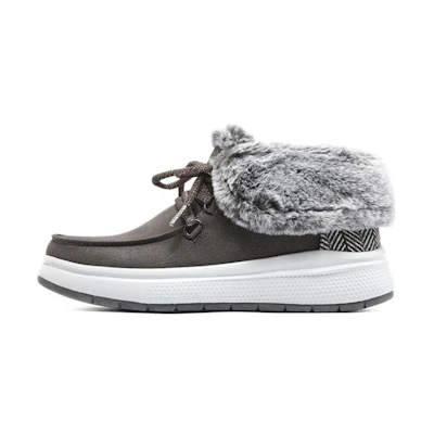 (W) Skechers BOBS Skipper Wave 'Charcoal'