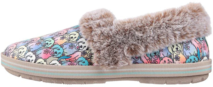 women-skechers-bobs-slip-on-brown-fleece-lined-113481-ntmt