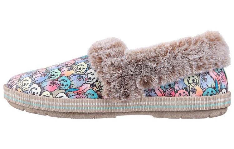 (Women) Skechers Bobs Slip-On 'Brown Fleece Lined' 113481-NTMT