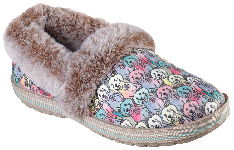Lookbook (W) Skechers Bobs Slip-On 'Forro Polar Marrón' 113481-NTMT