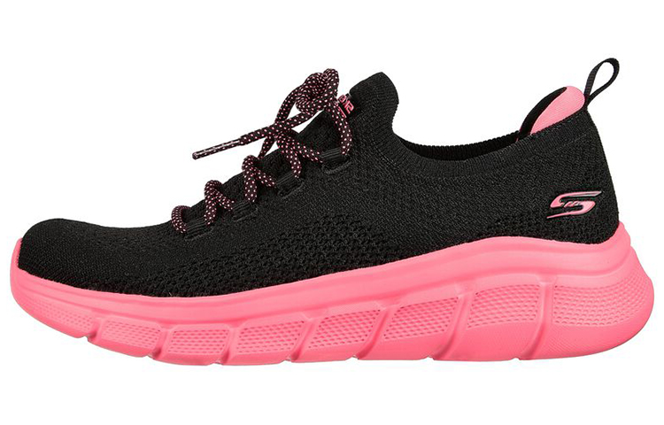 (W) Skechers BOBS Sport 'Black Pink'