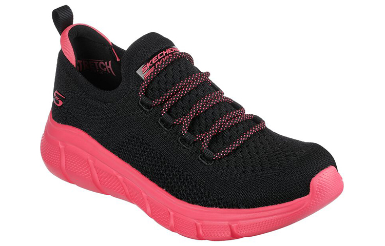 (W) Skechers BOBS Sport 'Black Pink' 圖 3