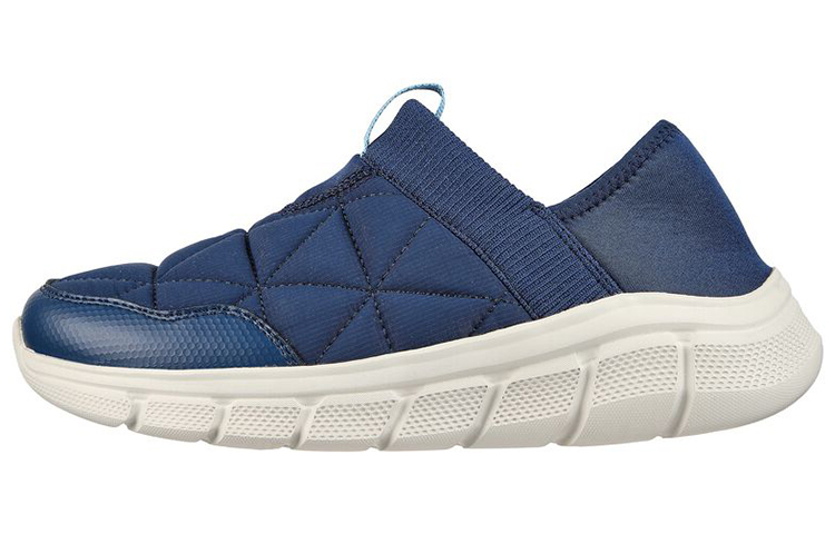 (Women) Skechers Bobs Sport B Flex 'Comfy Wear-Resistant Casual' 117111-NVY