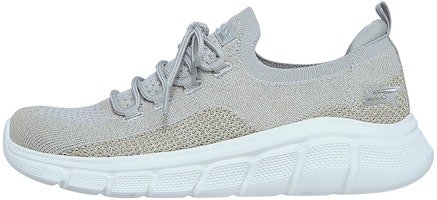 (Women) Skechers Bobs Sport B Flex 'Fall Sparks Grey' 117113-TPGD (Women) Skechers Bobs Sport B Flex 'Fall Sparks Grey' 117113-TPGD