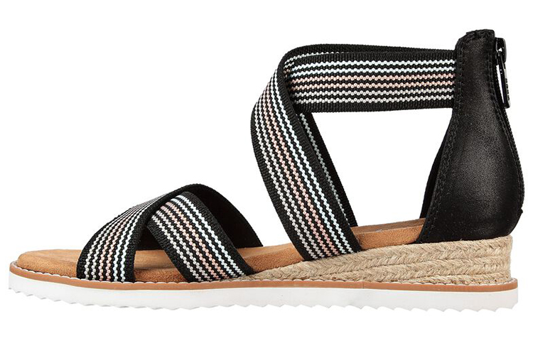 (W) Skechers BOBS Sport Sandal 'CMFTable Black'