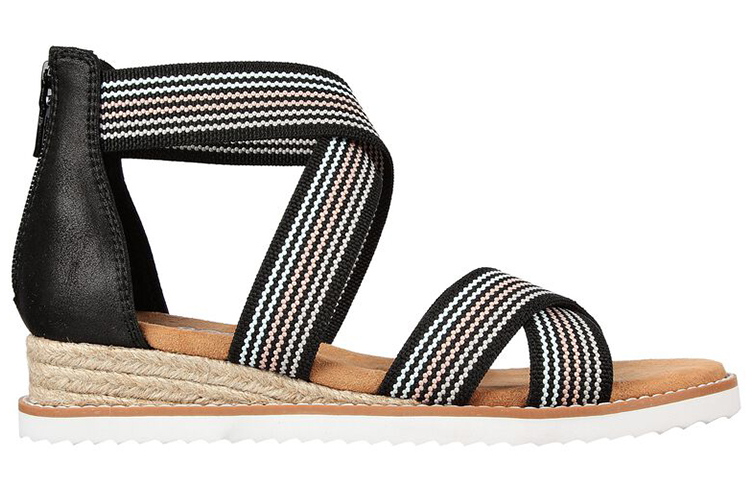 (W) Skechers BOBS Sport Sandal 'CMFTable Black' 圖 2