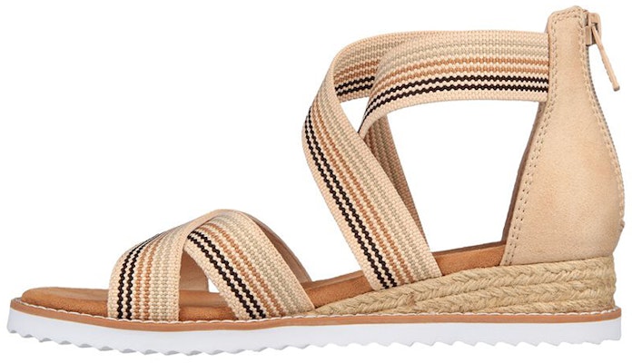 (Women) Skechers BOBS Sport Sandal 'Comfortable Brown' 113558-NTMT Buy (Women) Skechers BOBS Sport Sandal 'Comfortable Brown' 113558-NTMT