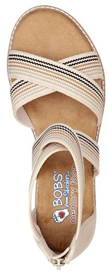 (Women) Skechers BOBS Sport Sandal 'Comfortable Brown' 113558-NTMT Lookbook (Women) Skechers BOBS Sport Sandal 'Comfortable Brown' 113558-NTMT