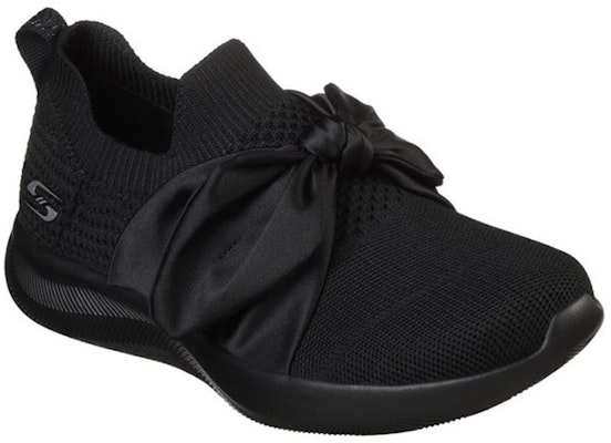 Buy Women Skechers Bobs Sport Squad 2 Bow Beauty Black 32802 BBK Novelship