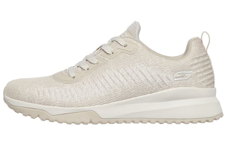 (W) Skechers Bobs Sport Squad 3 'Adventure Unknown Cream'
