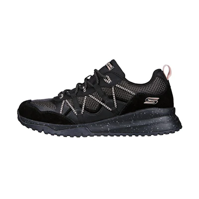 (W) Skechers Bobs Sport Squad 3 'Black Low-Top Casual'