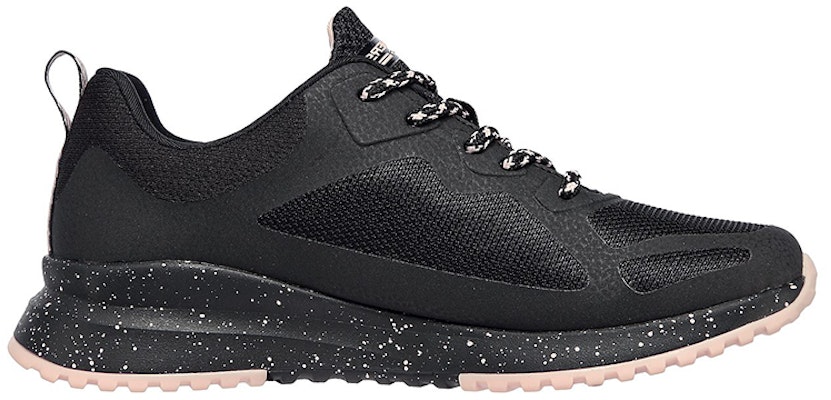 (W) Skechers Bobs Sport Squad 3 'Star Flight Hitam' 117186-BLK Order (W) Skechers Bobs Sport Squad 3 'Star Flight Hitam' 117186-BLK