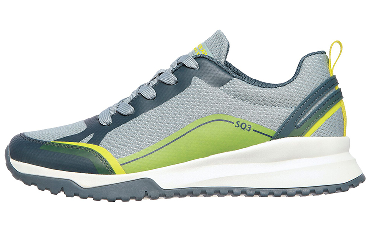 (W) Skechers Bobs Sport Squad 3 'Swag Envy Green Grey'