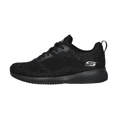 (W) Skechers Bobs Sport Squad 'Total Glam Black'