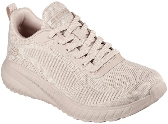 (Women) Skechers Bobs Sport Squad Chaos 'Face Off Grey' 117209-NUDE Lookbook (Women) Skechers Bobs Sport Squad Chaos 'Face Off Grey' 117209-NUDE