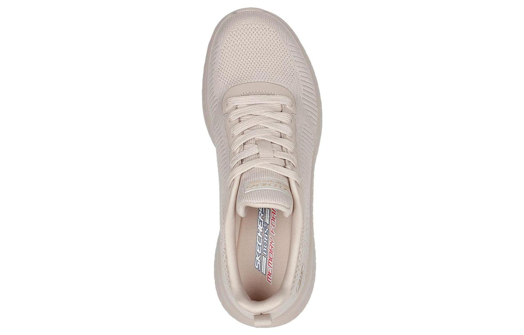 Shop (Women) Skechers Bobs Sport Squad Chaos 'Face Off Grey' 117209-NUDE