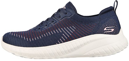 (Women) Skechers BOBS Sport Squad Chaos 'Renegade Parade Navy' 117207-NVMT (Women) Skechers BOBS Sport Squad Chaos 'Renegade Parade Navy' 117207-NVMT
