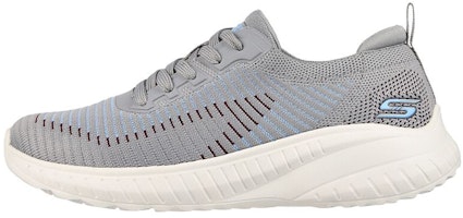 (Women) Skechers BOBS Sport Squad Chaos 'Renegade Parade Grey' 117207-GYMT (Women) Skechers BOBS Sport Squad Chaos 'Renegade Parade Grey' 117207-GYMT