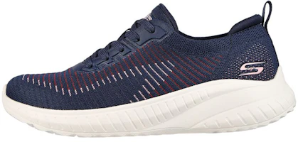 (Women) Skechers BOBS Sport Squad Chaos 'Renegade Parade Navy' 117207-NVMT (Women) Skechers BOBS Sport Squad Chaos 'Renegade Parade Navy' 117207-NVMT