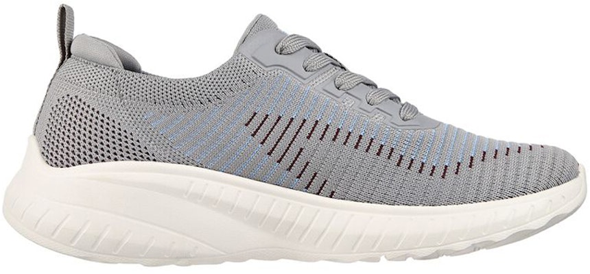 (W) Skechers BOBS Sport Squad Chaos 'Renegade Parade Abu-abu' 117207-GYMT Order (W) Skechers BOBS Sport Squad Chaos 'Renegade Parade Abu-abu' 117207-GYMT