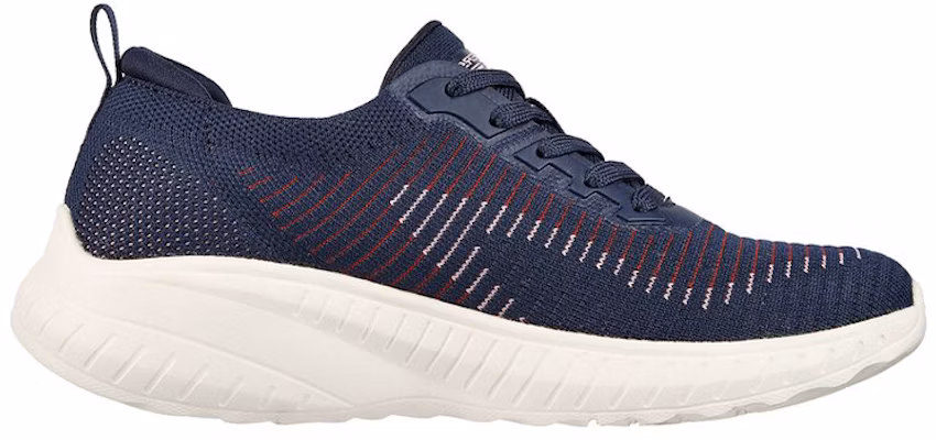 (Women) Skechers BOBS Sport Squad Chaos 'Renegade Parade Navy' 117207-NVMT Order (Women) Skechers BOBS Sport Squad Chaos 'Renegade Parade Navy' 117207-NVMT