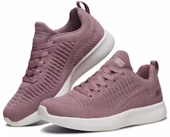 Lookbook Skechers Bobs Squad 2 女款 粉白色變換