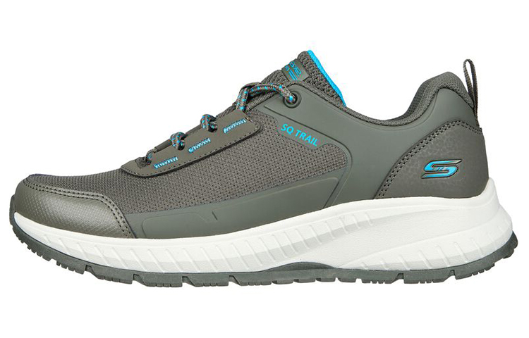 (Women) Skechers Bobs Squad 'Chaos Trail Green' 117404-OLV