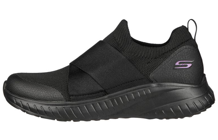 (Women) Skechers Bobs Squad Chaos 'Black' 117215-BBK