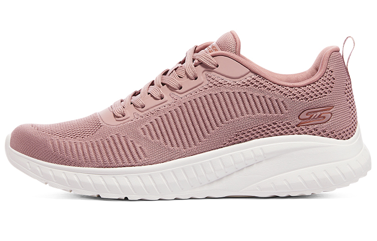 (Women) Skechers Bobs Squad Chaos 'Pink' 117209-BLSH