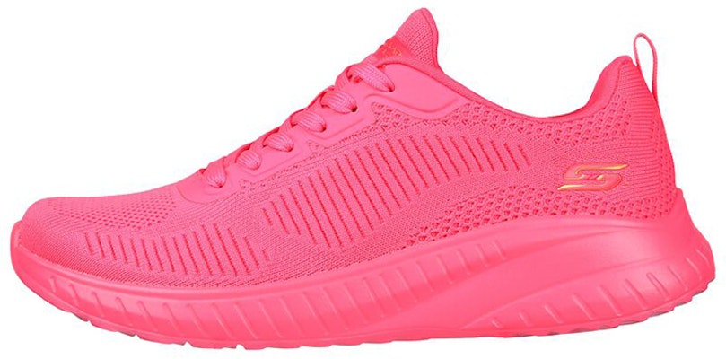 (Women) Skechers Bobs Squad Chaos 'Pink' 117216-NPNK Buy (Women) Skechers Bobs Squad Chaos 'Pink' 117216-NPNK