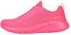 (W) Skechers Bobs Squad Chaos 'Pink' Wanita 117216-NPNK