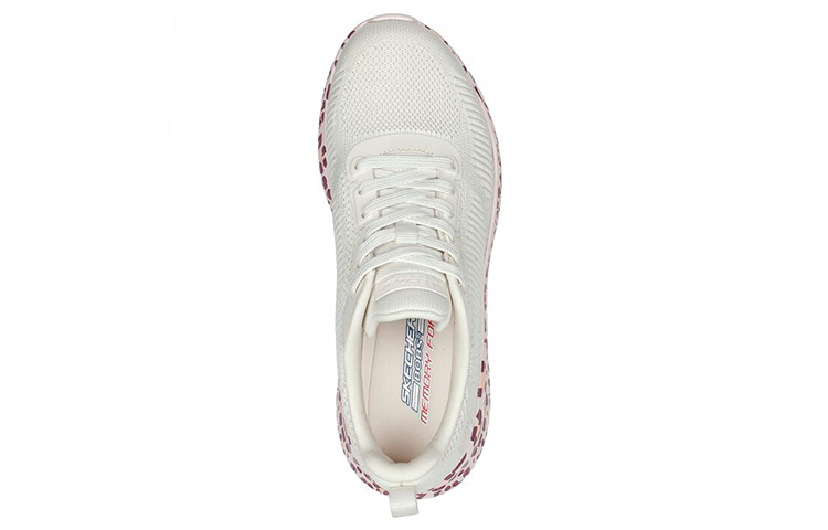 Shop (Women) Skechers Bobs Squad Chaos 'Spotted White' 117218-OFWT