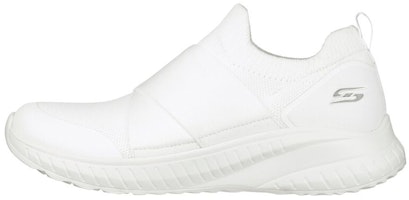 (Women) Skechers Bobs Squad Chaos 'White' 117215-OFWT (Women) Skechers Bobs Squad Chaos 'White' 117215-OFWT