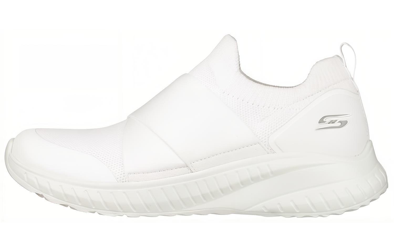 (Women) Skechers Bobs Squad Chaos 'White' 117215-OFWT