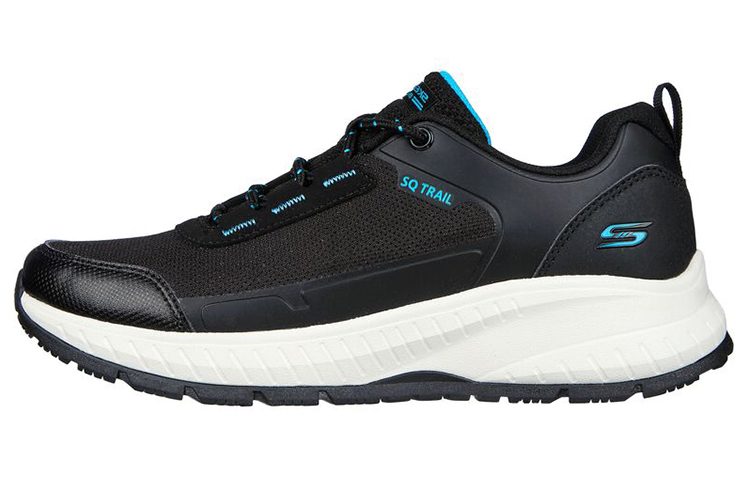 (Women) Skechers Bobs Squad Chaos Trail 'Black' 117404-BLK
